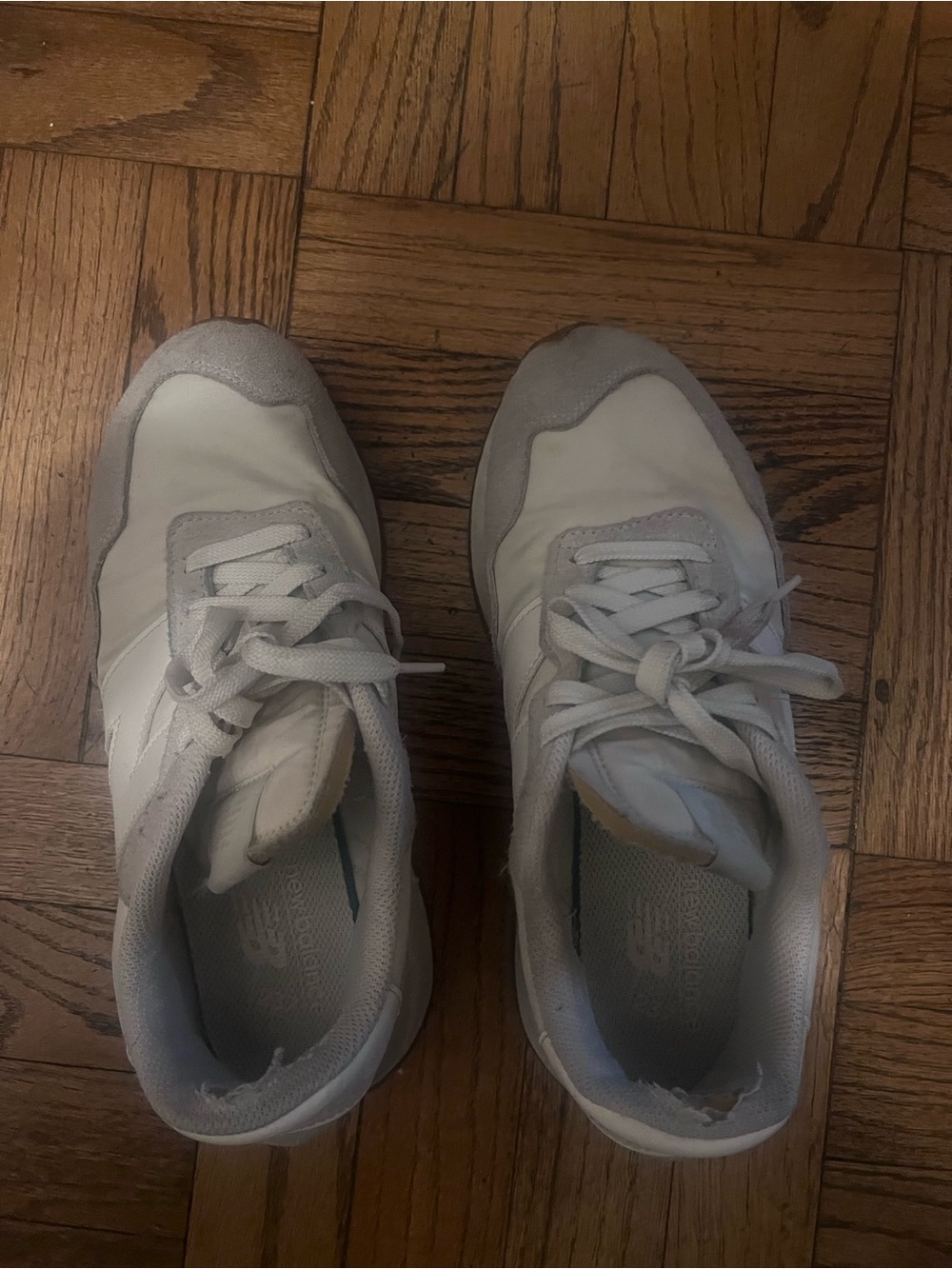 Women’s new balance White Athletic Lace-Up Sneakers